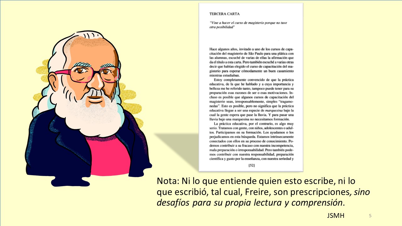 Tercera Carta De Paulo Freire Resumen